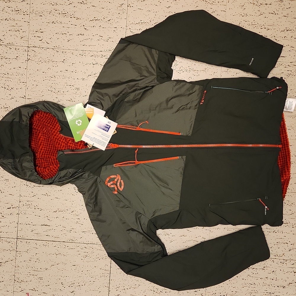 Ternua Full Zip Kimo Dark Forest Insulated Windproof Jacket